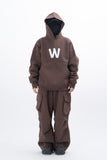 Medi W Boucle Embroidery Heavy Set-Up Hood