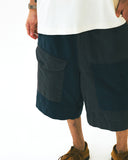 [AG] Double Pocket Color Mix Half Pants
