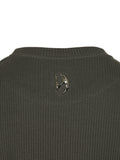 (MADE) Back Logo Waffle Long Sleeve