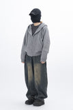 Idos Hooded Knit Zip-up