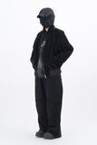 Haider Glossy Leather Track Jacket