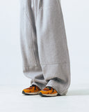 Double Knee Wide Sweat Pants