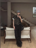 Ore Camo Leather Patch Half Shirt