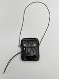 Nylon Pocket String Mini Crossbody Bag