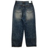 Brush Washing Denim