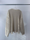 Damage Round Over Knit