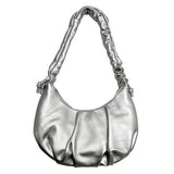 Sage wrinkle hobo bag