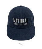 NATURAL CORDUROY CAP