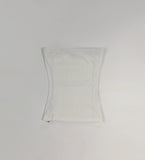 Doppen Zipper Tube Top