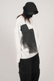 Brush Paint Long Sleeve T-Shirt