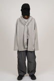 Olga Hood Scarf Long Sleeve T-Shirt