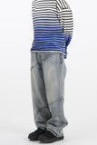 Zeper Diagonal Point Denim