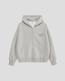 No.010 FONTLESS STITCH LOGO ZIP HOODIE