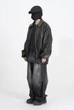 Mekhi Clan Leather Jacket