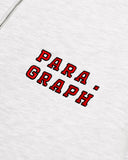No.015 RED FONT QUARTER-ZIP SWEATSHIRT