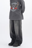 Newferel Three Line Wide Denim