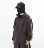 Selma Ethnic Fleece Set-up Track Top