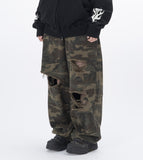 Calre Camo Bio Damage Balloon Pants