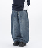 Beil Pocket Reverse Wide Denim