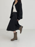 Matte Western Round Boots