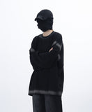 Pluie Spray Washing Waffle Long Sleeve T-Shirt