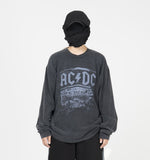 Rhode in Black Washed Long Sleeve T-Shirt