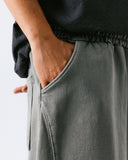 Pigment Incision Sweat Half Pants