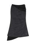 Layered Mesh Strap Skirt
