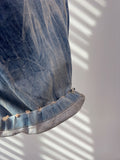 Wave Washed Balloon Cargo Denim