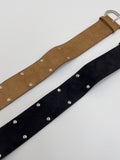 Suede Stud Belt