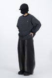 Romaju Wappen Stripe Long Sleeve T-Shirt
