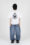 Black 666 Cat Short Sleeve T-Shirt