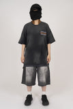 Lunius Washing Denim Half Pants