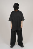 Snow Vintage Washing Short Sleeve T-Shirt