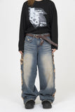 Perico Western Weaving Leather Belt