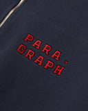 No.015 RED FONT QUARTER-ZIP SWEATSHIRT
