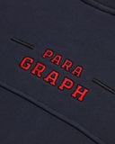 No.015 RED FONT QUARTER-ZIP SWEATSHIRT