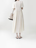 Salmon Smoke Linen One Piece