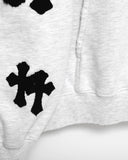 No.24 PARAGRAPH CROSS HOODIE