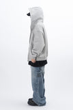 Eyelet Fleece Hooded Zip Up