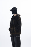 Temps Rare Washing Hooded Zip-Up