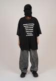 Grafia Slogan Short Sleeve T-shirt