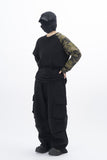 Shuk Camo Raglan Long Sleeve T-Shirt