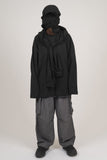 Olga Hood Scarf Long Sleeve T-Shirt