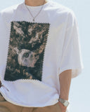[AG] Satellite Photo Graphic Half Tee