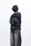 Kera Hairy Stripe Knit