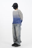 Petry Gradient Crop Long Sleeve T-Shirt