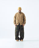 Camo Ripstop Damage Carpenter Wide Pants