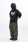 Vesper Grunge Hooded Zip-Up