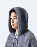 Gradation Knit Hoodie Zip-up